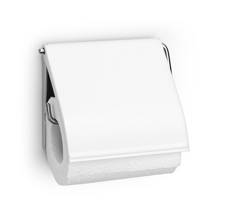 Porte-rouleau de papier toilette Brabantia Classic à clapet