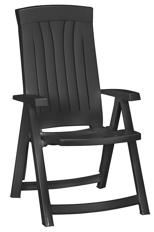 Chaise réglable Corsica graphite