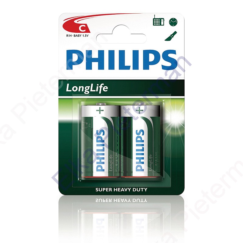 Batterie anglaise R14P par 2 pièces