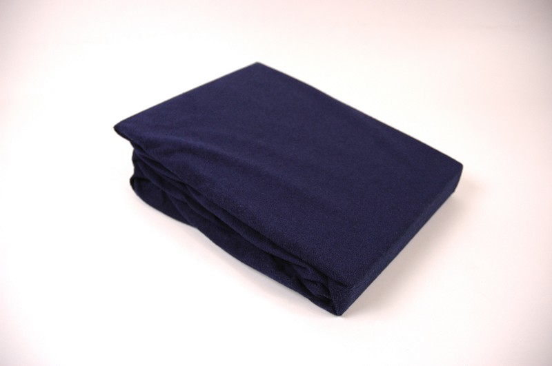 Protège-matelas avec fermeture éclair bleu 90x200x20