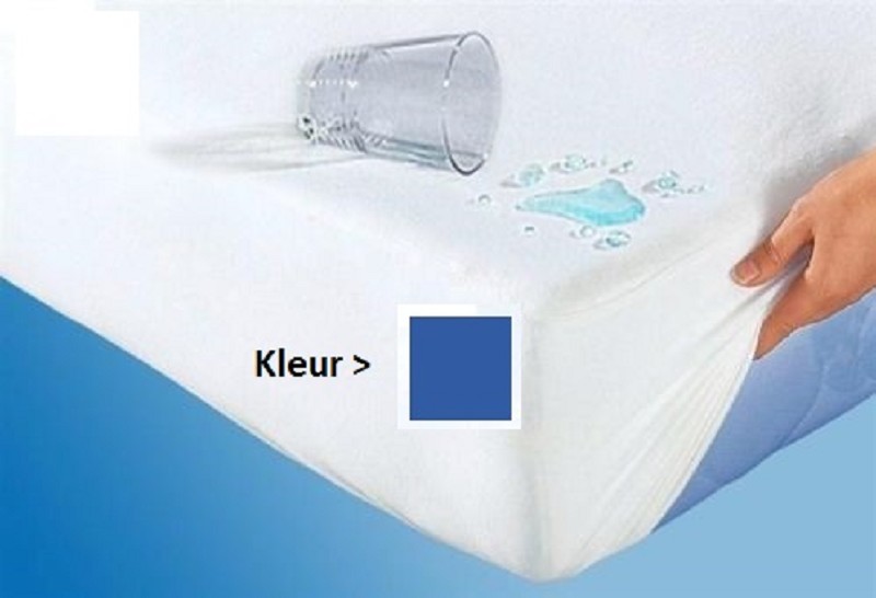 Drap-housse en éponge 140x200x25 Bleu PU