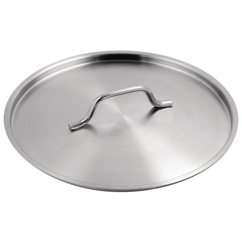 Couvercle en acier inoxydable Vogue 30 cm