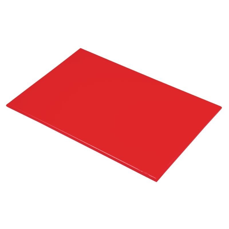 Planche à découper Hygiplas en code couleur Rouge 60x45