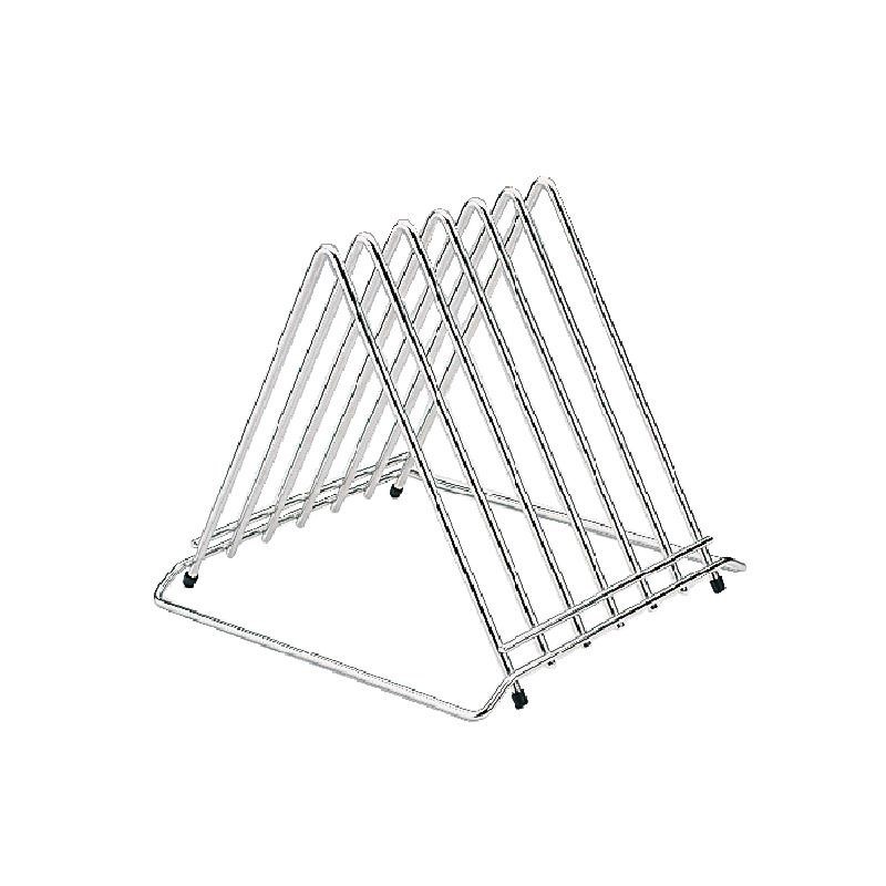 Hygiplas Support de planche à découper en acier inoxydable 6x30mm
