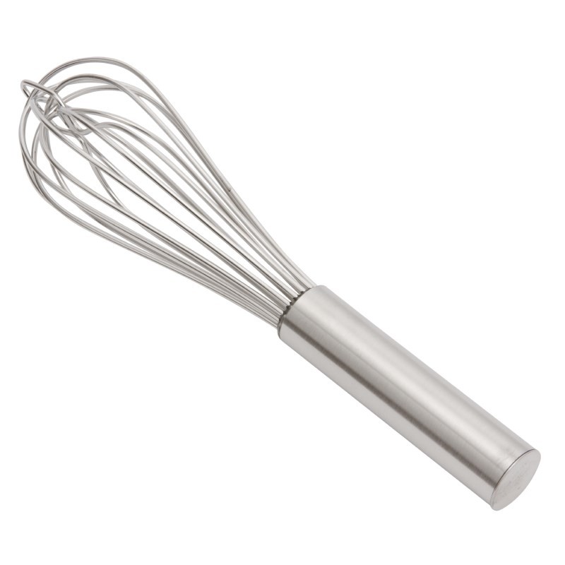 Vogue Fouet en acier inoxydable robuste 25cm 8 fils