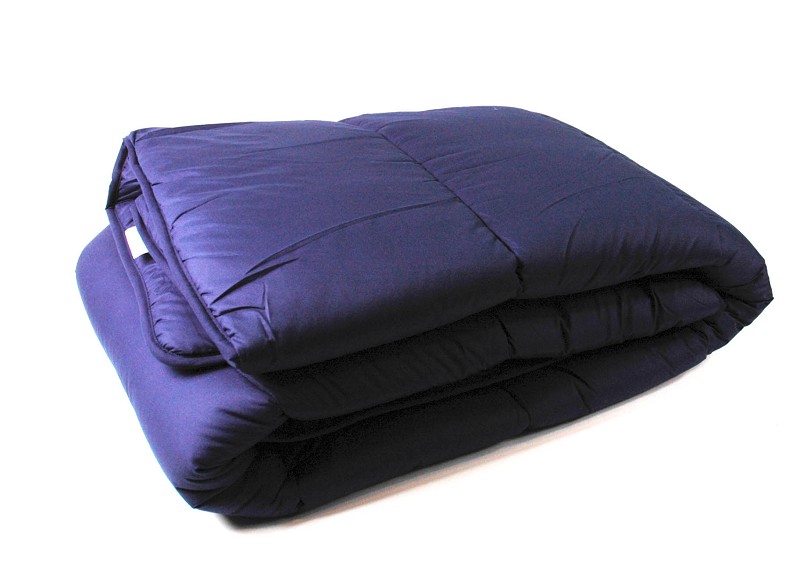Couette 1 personne 140X200 400g Bleu