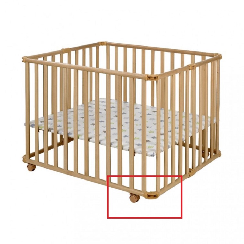 Roue pour parc à bébé/lit