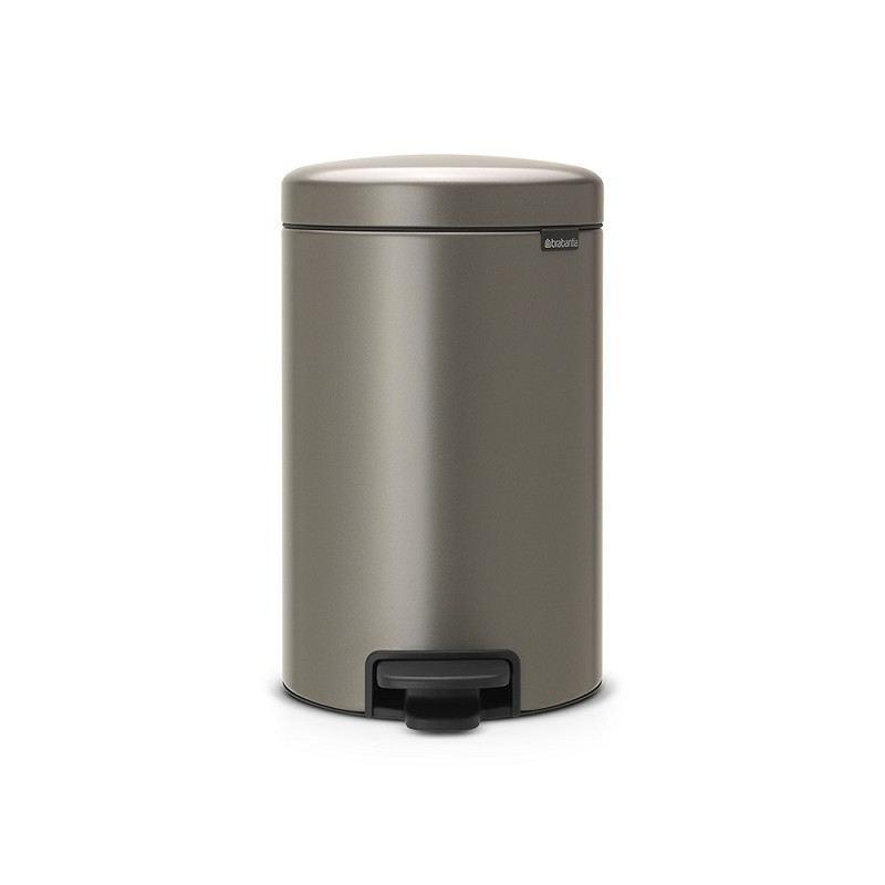 Brabantia NewIcon Poubelle à pédale 12L Plate