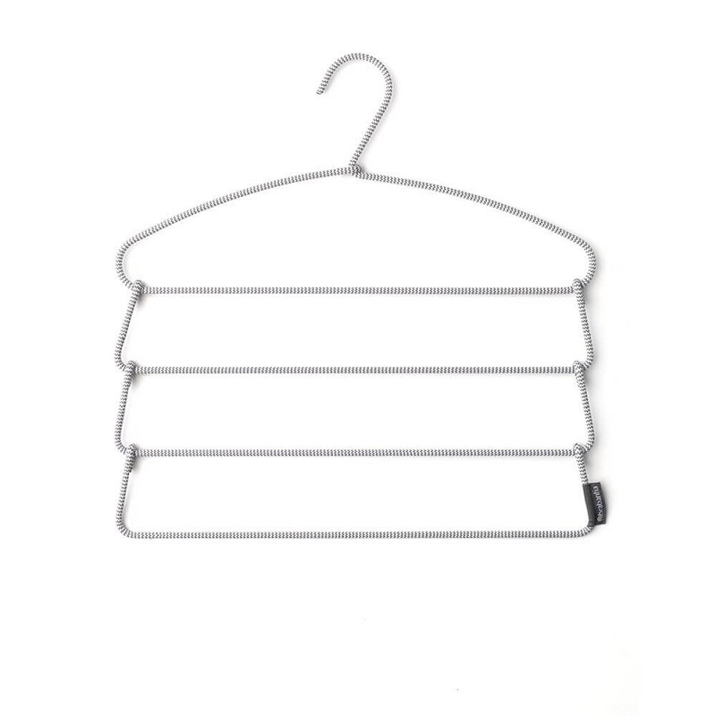 Cintre Pantalon Toucher Doux Gris Brabantia
