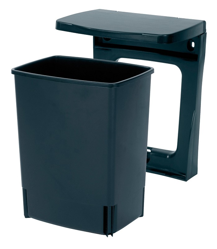 Brabantia Poubelle encastrée 10L Noir