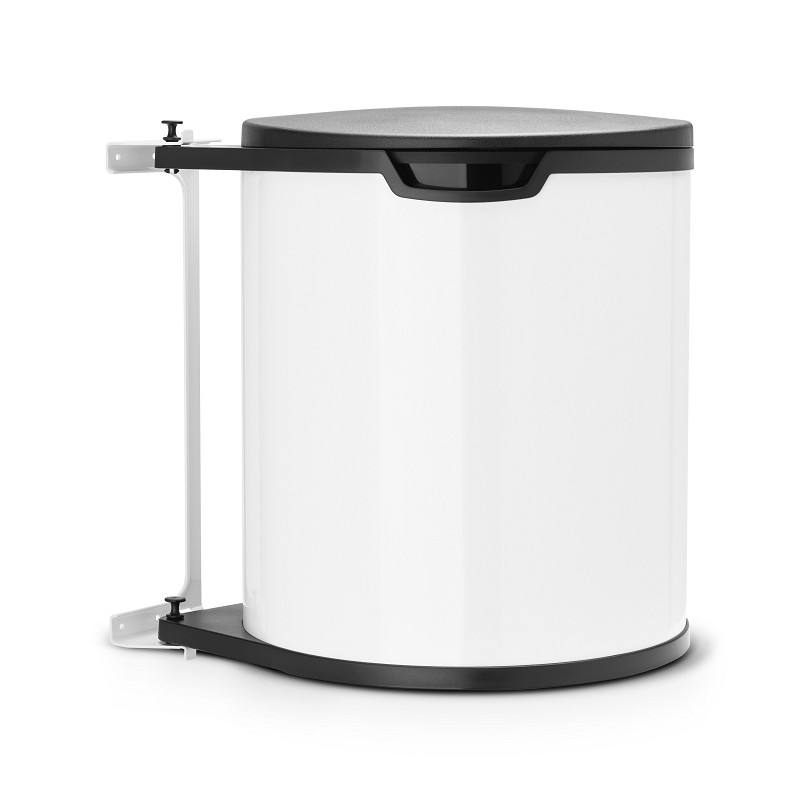 Brabantia Poubelle encastrée 15L Blanc