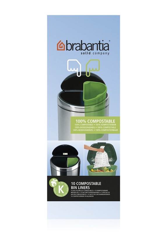 Brabantia Sacs Poubelle Comp K/ 10L x10