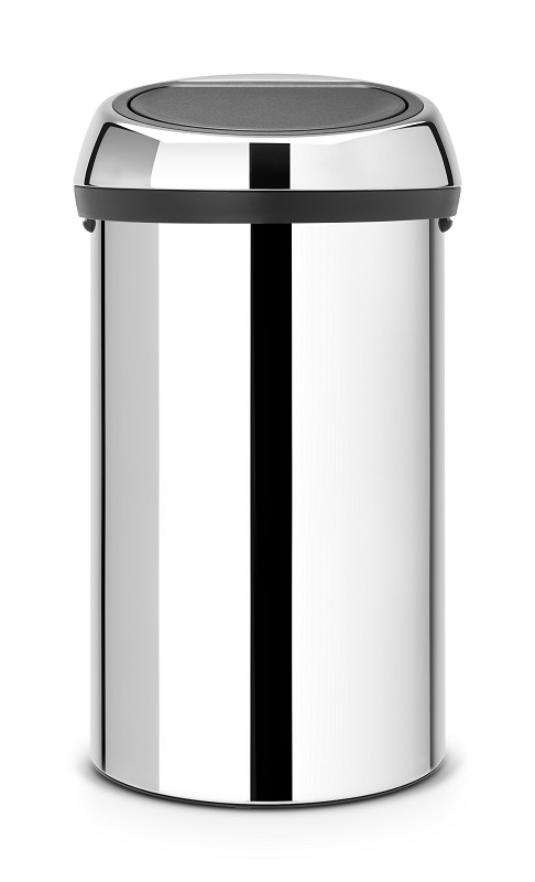 Brabantia Touch Bin 60L Brilliant Steel
