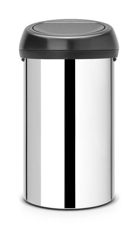 Brabantia Touch Bin 60L Brilliant/ Noir