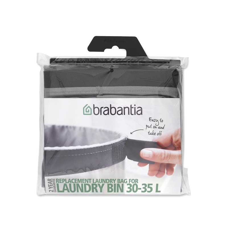 Brabantia Sac à linge Velcro 30-35L