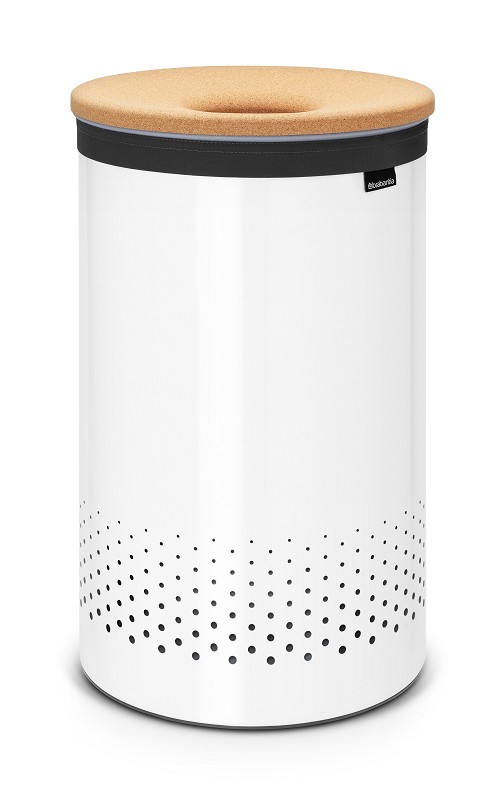 Brabantia Boîte à linge 60L Blanc/Liège