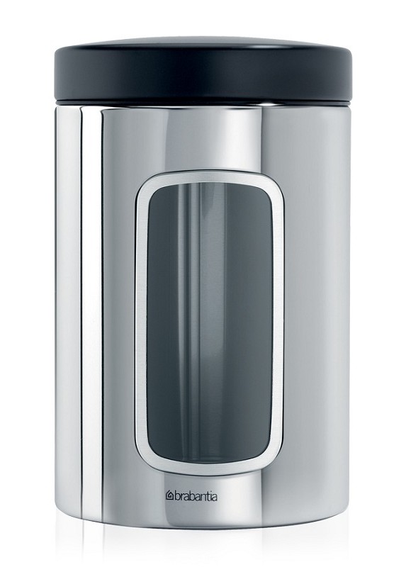 Brabantia Boîte de rangement Fenêtre 1,4L Brillante