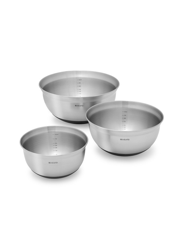 Ensemble de bols de mélange Brabantia Set de 3 Matt