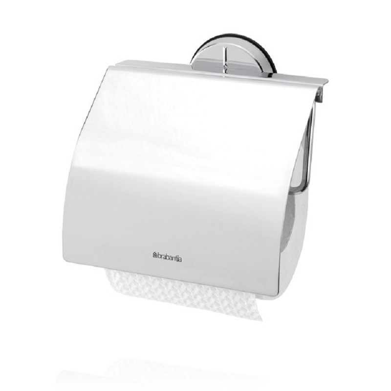 Porte-rouleau de papier toilette Brabantia Profile à clapet