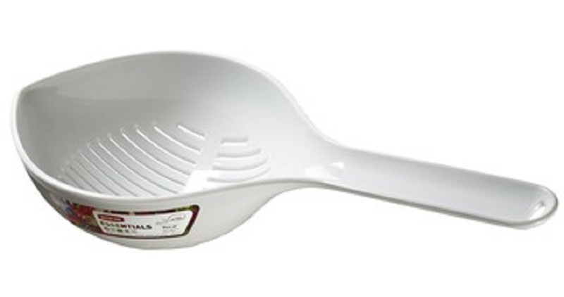 Cuillère passoire Curver Essentials blanche 32cm