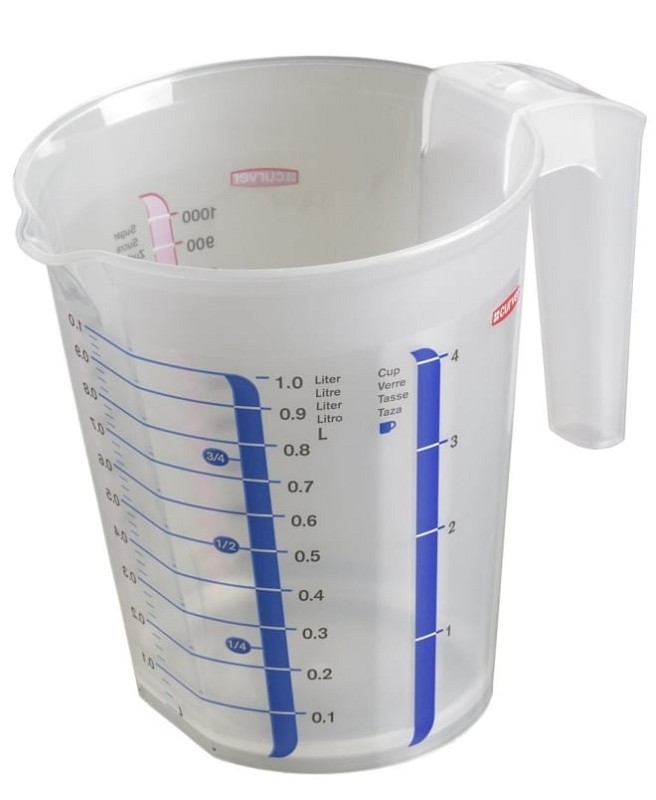 Verre mesureur Curver Essentials 1 litre