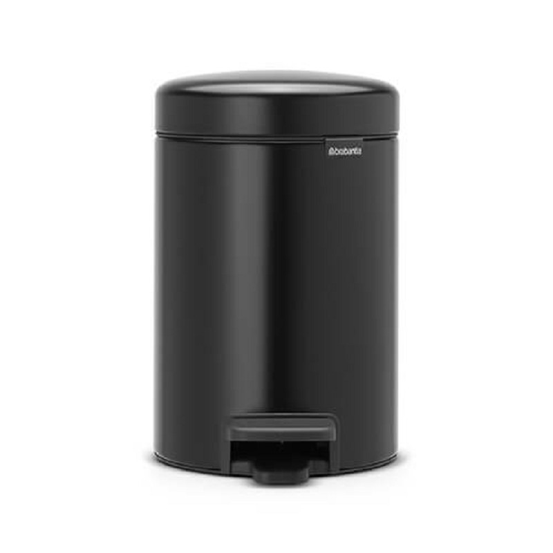 Brabantia NewIcon Poubelle à pédale 3 l Noir
