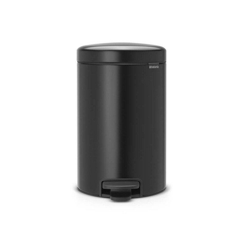 Brabantia NewIcon Poubelle à pédale 12 l Noir