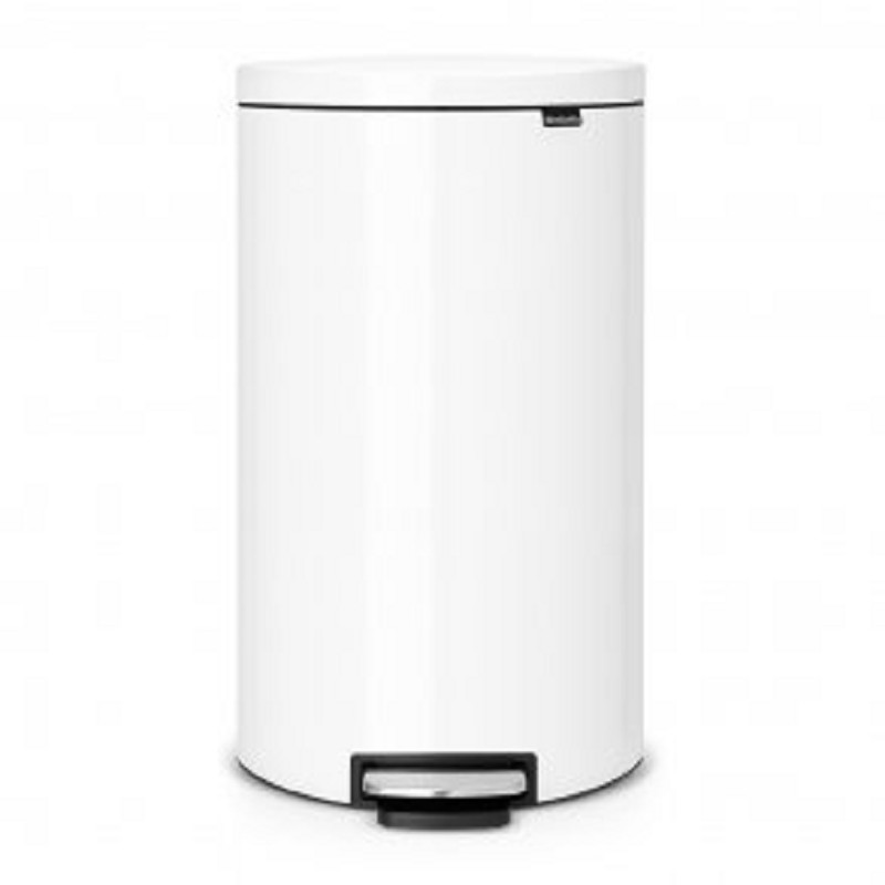 Brabantia NewIcon Poubelle à pédale 12 l Menthe métallique