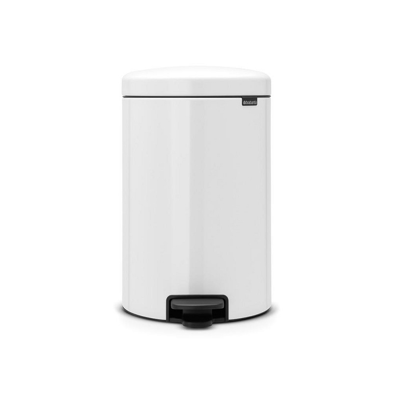 Brabantia NewIcon Poubelle à pédale 20 l Blanc