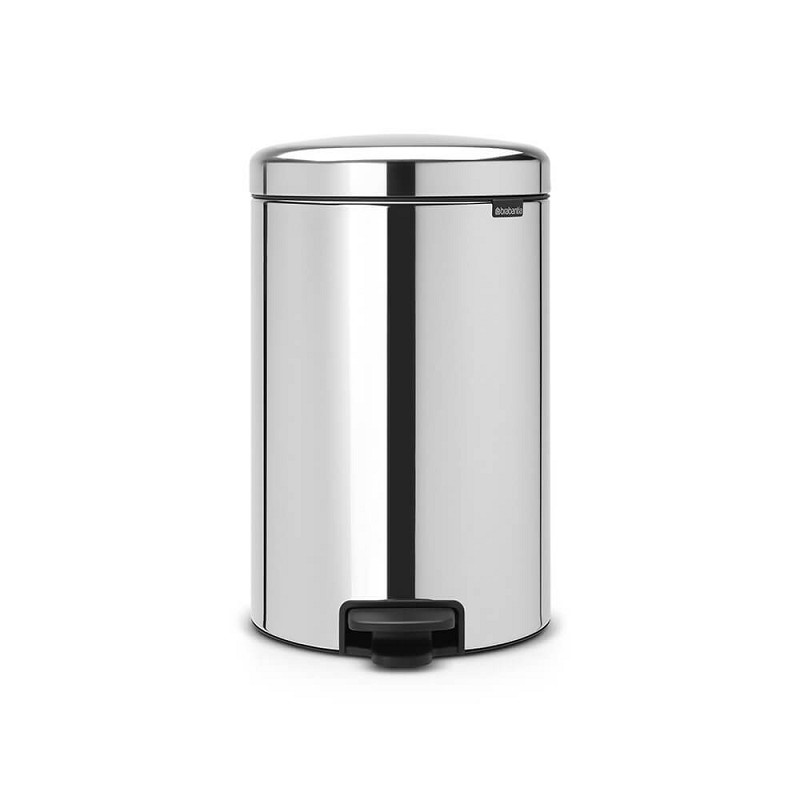 Brabantia NewIcon Poubelle à pédale 20 l Acier brillant