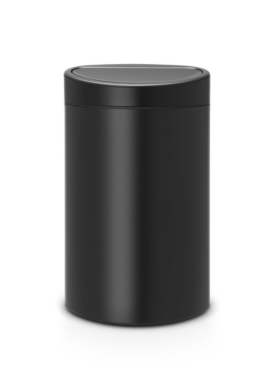 Brabantia Touch Bin 40L Noir mat
