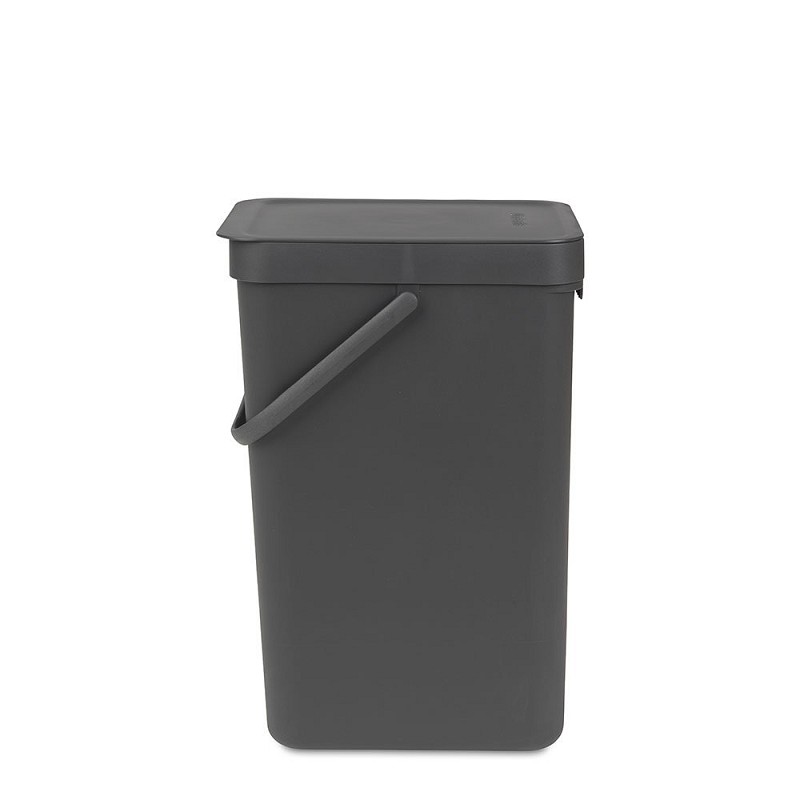 Brabantia Sort & Go Poubelle 16L Gris