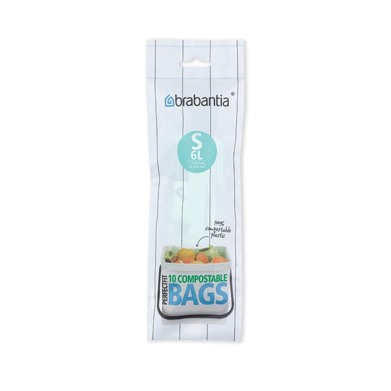 Brabantia Sacs Poubelle Comp S/ 6L x10