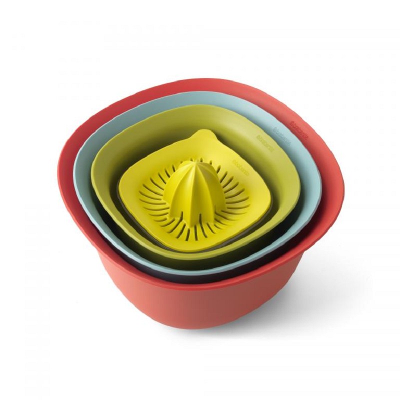 Brabantia TastyColours Ensemble de saladiers