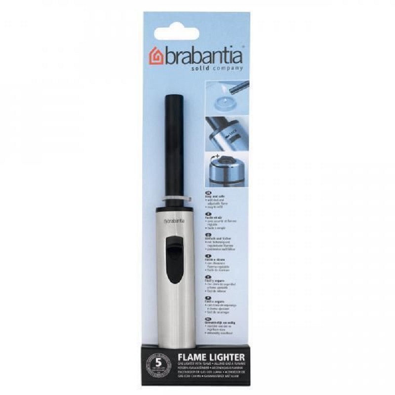 Brabantia Briquet à gaz réglable Mat
