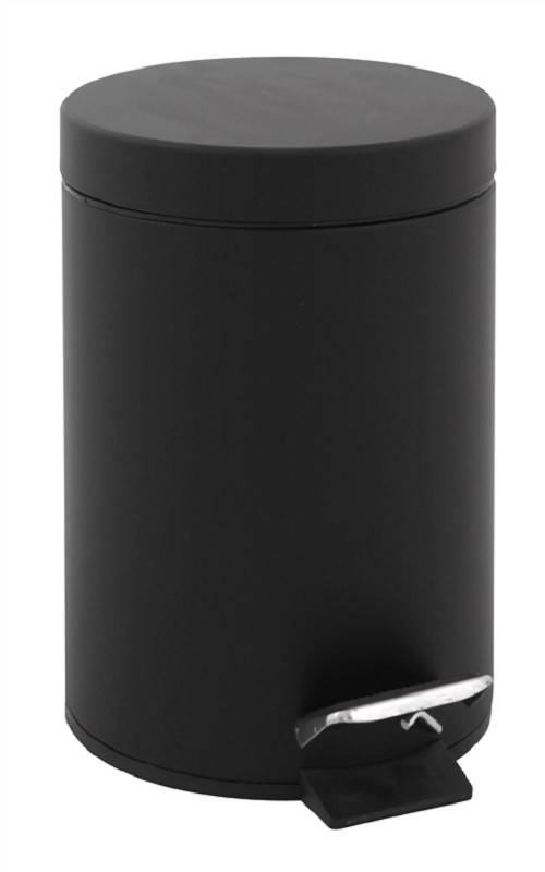 Poubelle à pédale 5L Noire