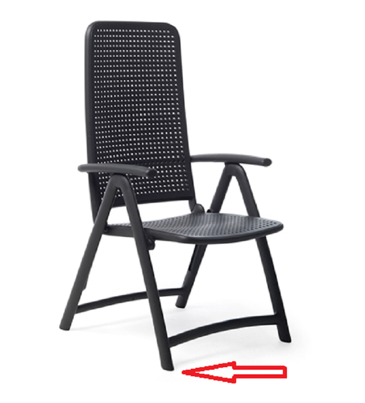 Pieds pour chaise longue Nardi Darsena