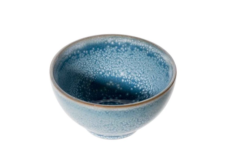 Mini bol bleu étincelant 6,5cm