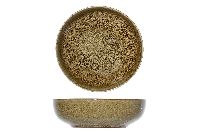 Bol brun étincelant 11,5x3,8cm
