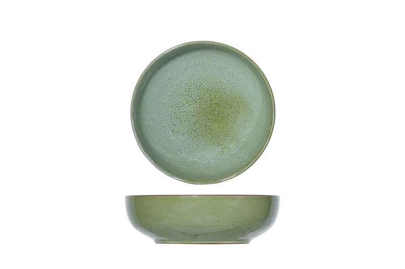Bol vert étincelant 15,5x4,8cm
