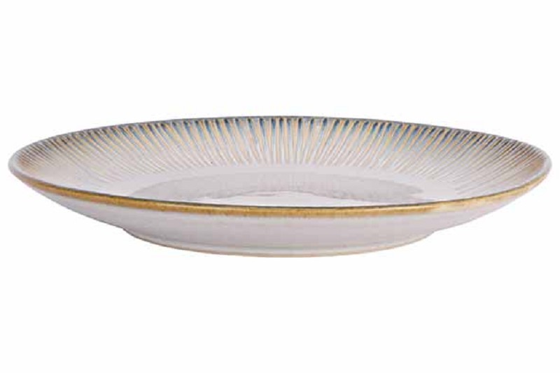 Assiette Listra Océan plate 25cm - Faïence