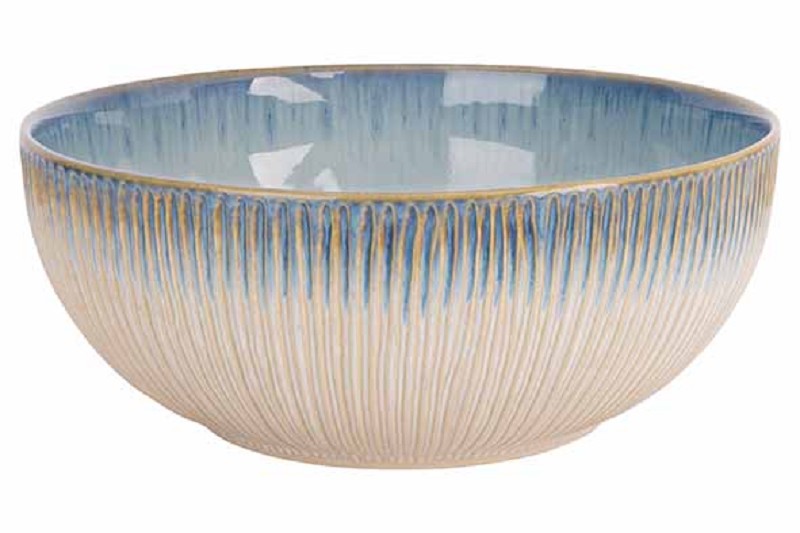 Saladier Listra Océan 24cm - Faïence