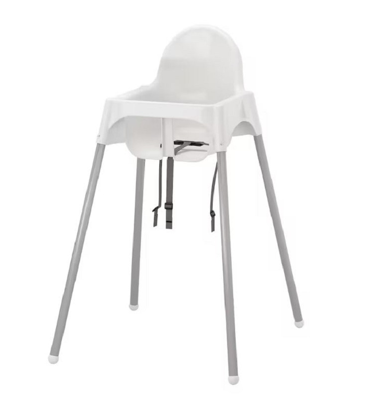 Chaise Enfant Ikea Antilop Blanche sans Plateau