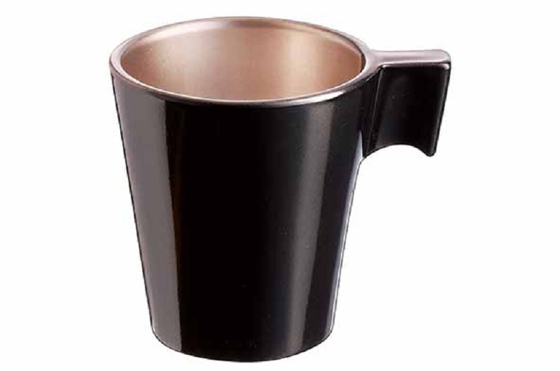 Flashy Espresso kopje 8cl zwart