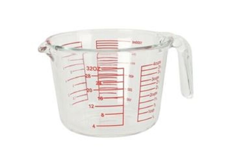 1L Glas-Messkrug