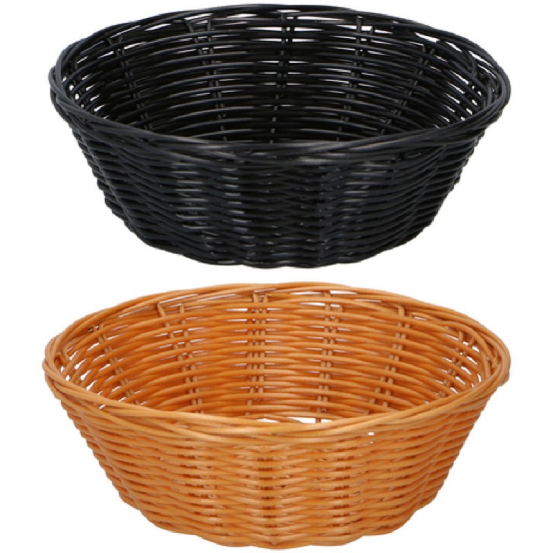 Panier à pain en plastique 'Osier'