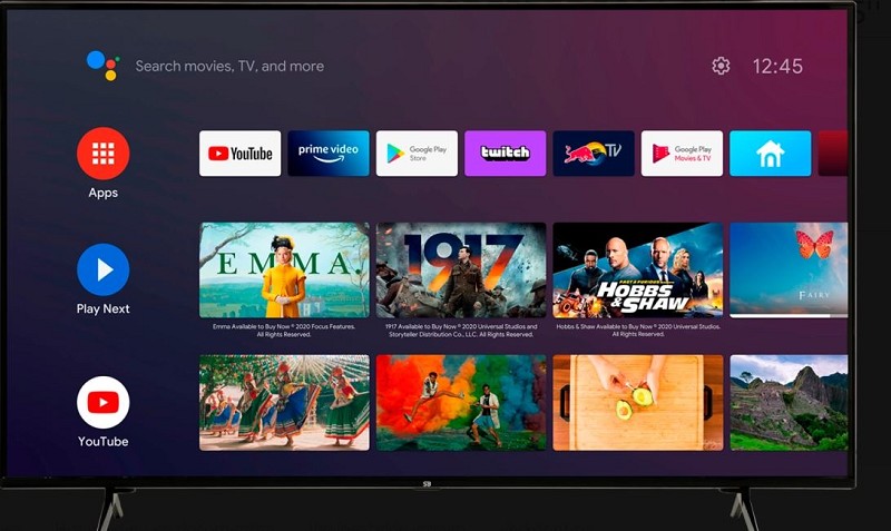 SB55LED5680 Téléviseur Téléviseur intelligent 4K 55''