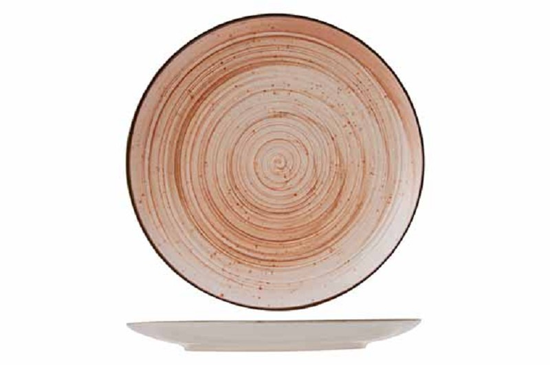 Assiette en terre cuite Sintra plate 26cm - faïence.