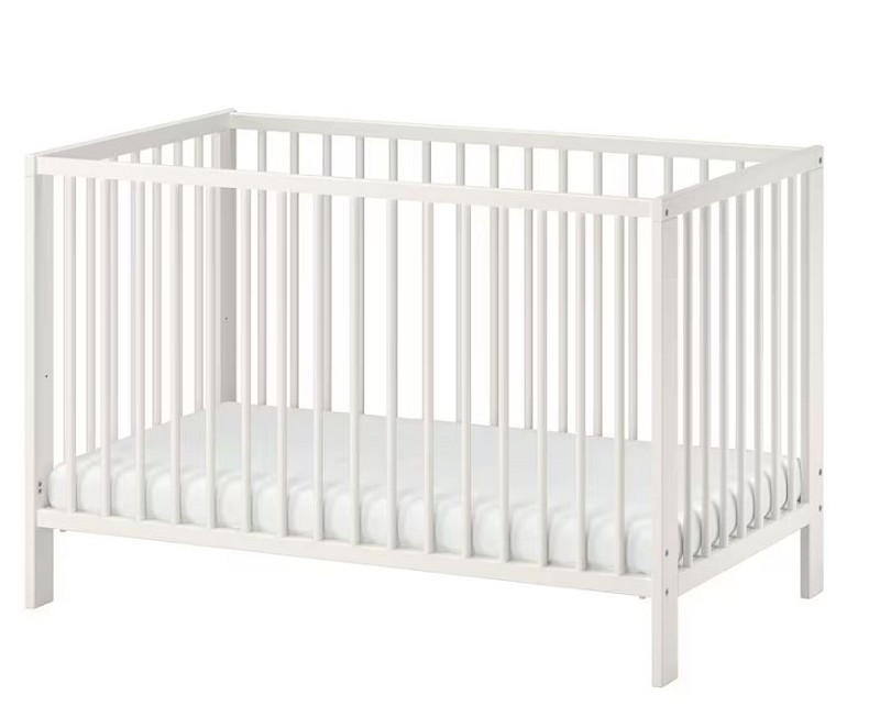 Lit Bébé Gulliver Blanc 60x120 cm
