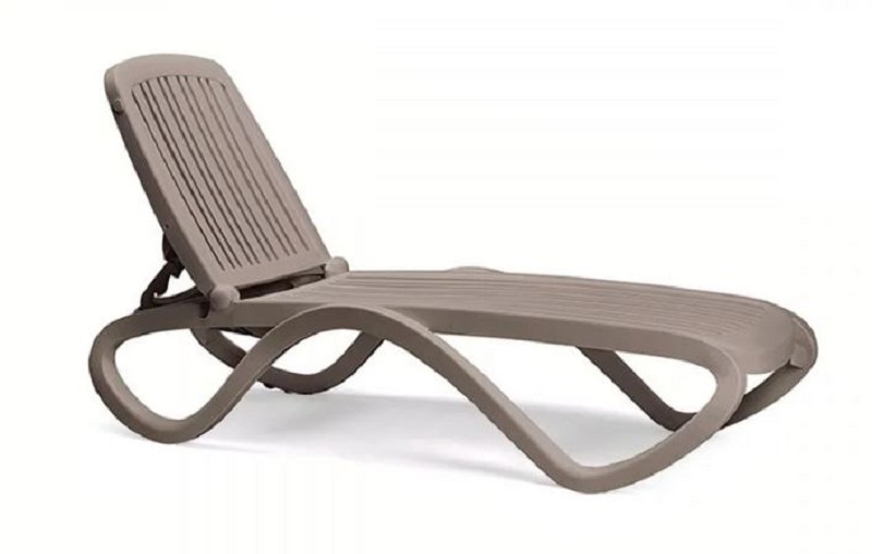 Chaise longue Nardi Tropical Taupe
